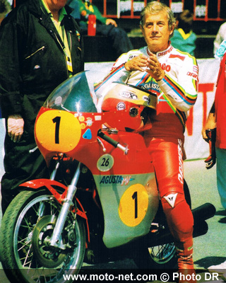 Giacomo Agostini au Festival de la moto et du scooter