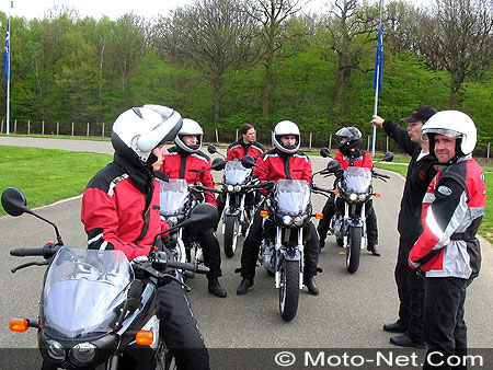 Stage de sécurité moto avec Vincent Eisen sur le circuit Jean-Pierre Beltoise à Trappes