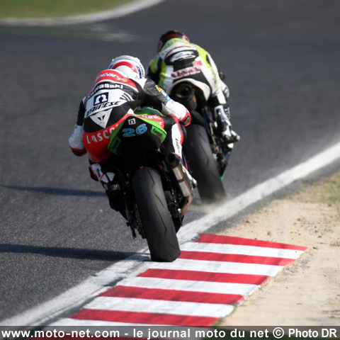 Lascorz et Sofuoglu - Mondial Superbike Italie 2009 : Le suspense monte de deux crans à Imola !