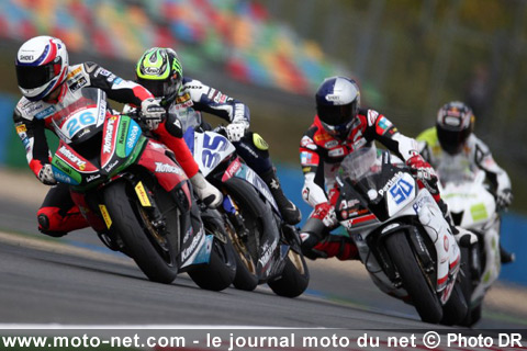Lascorz, Crutchlow, Laverty et Sofuoglu - Mondial Superbike France 2009 : Haga conserve l'avantage à Magny-Cours