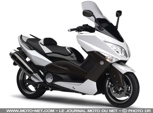 Tmax White Max - Yamaha présente ses petites nouveautés 2010
