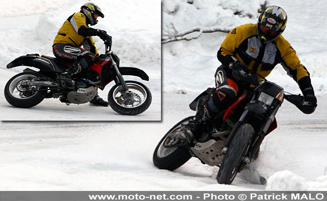 Ice Tour 2009 Moto sur glace : Les joies de l'hiver à moto avec 2RTeam