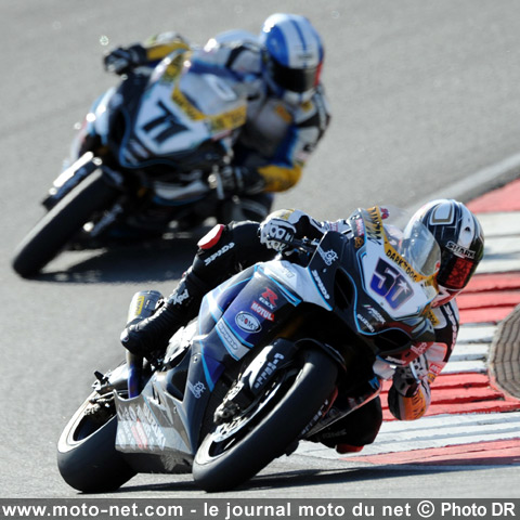 Sylvain Guintoli et Yukio Kagayama - Mondial Superbike Portugal 2009 : Ben Spies et Cal Crutchlow sont champions du monde !