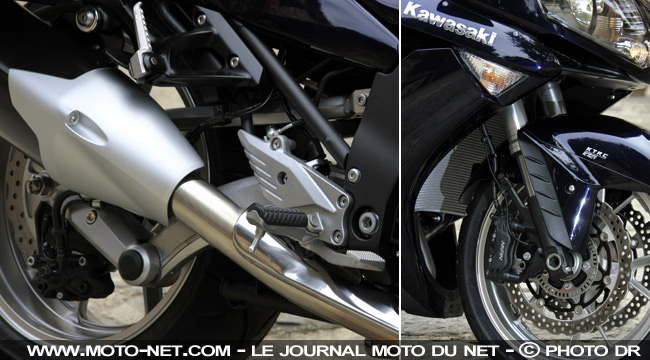 Essai Kawasaki 1400GTR - La nouvelle GTR : plus confortable et sécurisante