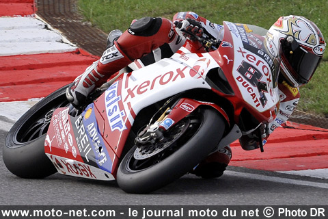 Michel Fabrizio - Ça tourne... déjà ! Premiers chronos de la saison 2010 de Superbike 