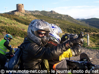 Sur le parcours du Moto Tour de Corse : la Corse passionnément !