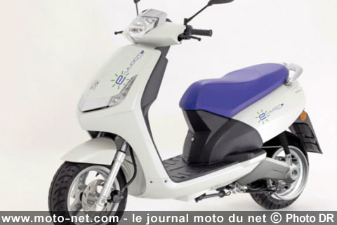 Nouveau scooter électrique Peugeot e-Vivacity