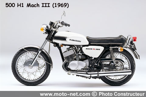 Flashback: La Kawasaki 500 H1 Mach III