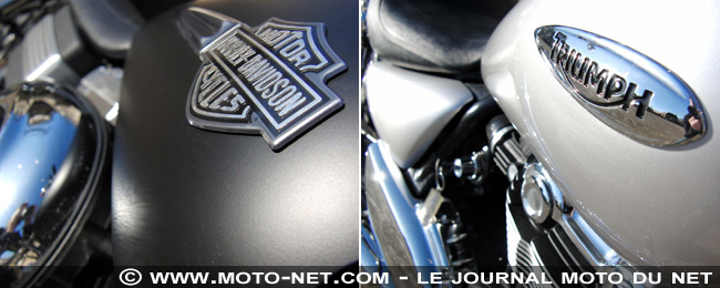  Duel Harley-Davidson Fat Bob vs. Triumph Thunderbird : Les gros bras... de fer !
