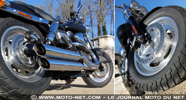  Duel Harley-Davidson Fat Bob vs. Triumph Thunderbird : Les gros bras... de fer !