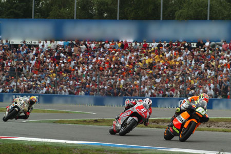 Grand Prix moto des Pays-Bas 2004 : le tour par tour