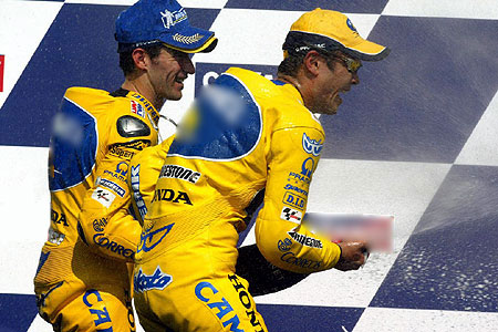 Grand Prix moto du Brésil 2004 : le tour par tour