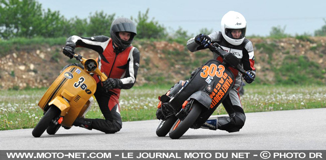 Scootentole : 80 scooters en compétition sur le circuit d'Epinal-Mirecourt