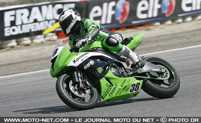 Championnat de France Superbike : Erwan Nigon et Grégory Leblanc toujours aux avant-postes à Ledenon !