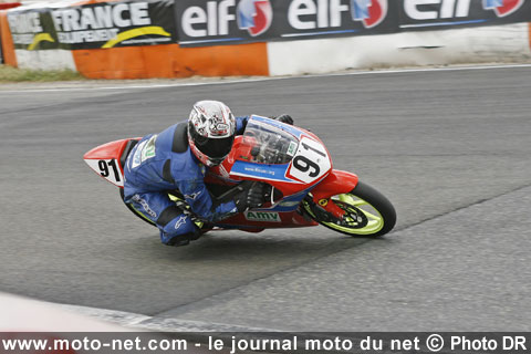 Championnat de France Superbike : Grégory di Carlo à Ledenon