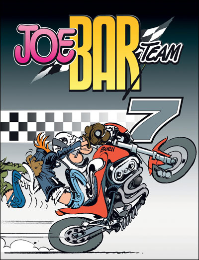 Le 7ème tome du Joe Bar Team en approche !