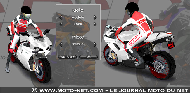 Découvrez le jeu de course moto Challenge Ducati 848 !