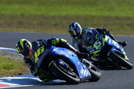 Grand Prix moto d'Australie 2004 : le tour par tour