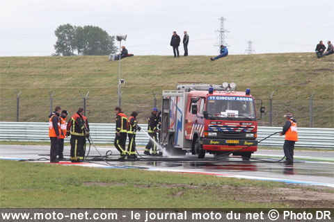 Moto GP Pays-Bas : interruption des essais libres à Assen