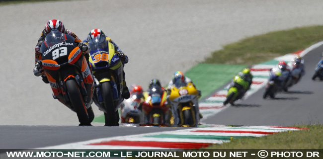 GP moto d'Italie : victoire de Marc Márquez en Moto2