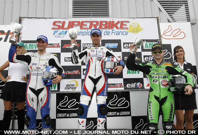 FSBK Ledenon : BMW champion de France Superbike !