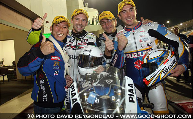 8H de Doha : Suzuki champion du monde d'endurance 2011