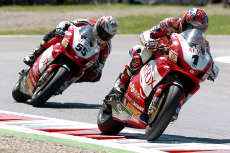 Les manches Superbike et Supersport de Monza 2005 sur Moto-Net