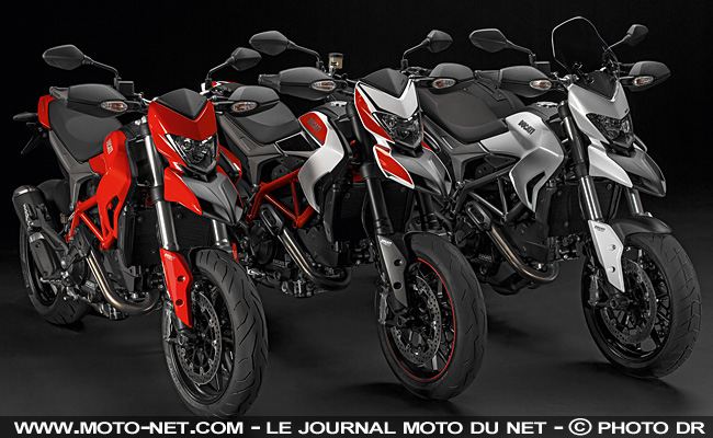 Nouvelles Ducati Hypermotard et Hyperstrada 2013