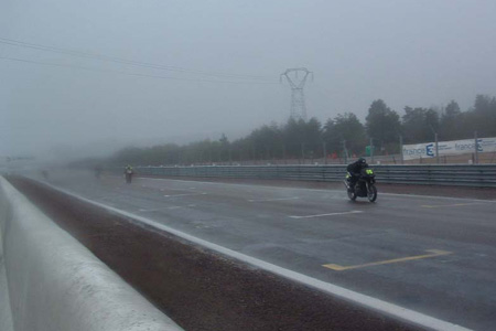 Le Team Moto-Net aime la pluie !
