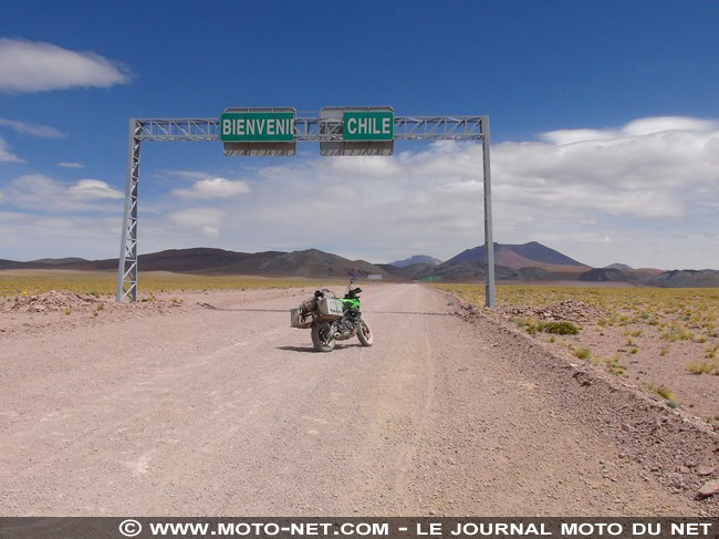 Amérique latine à moto (10) : arrivée en Argentine