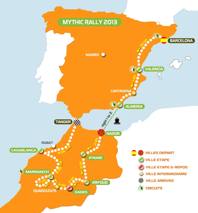 Mythic Rally, première édition : détails, dates et programme