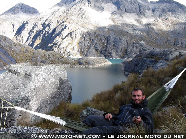 Amérique latine à moto (15) : trek sur la Cordillère blanche