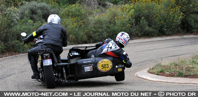 DDMT 2013 - Etape 5 : le Denis Bouan Moto Tour arrive à Alès