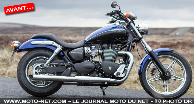 Préparation moto : Triumph Speedmaster à la sauce Icon !