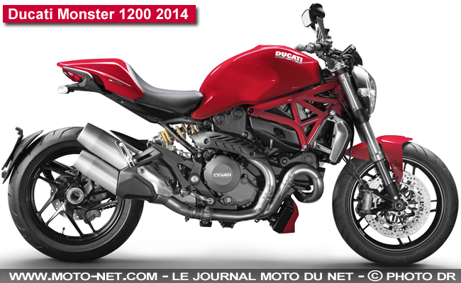 Ducati Monster 1200 à refroidissement liquide