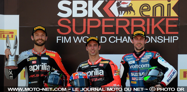  Guintoli 2ème, Melandri 1er et Laverty 3ème - WSBK Sepang (6 sur 13) : Vidéos, déclarations et analyse du SBK à Sepang