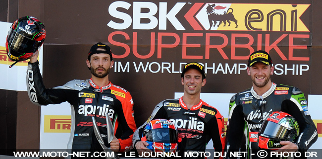  Guintoli 2ème, Melandri 1er et Sykes 3ème - WSBK Sepang (6 sur 13) : Vidéos, déclarations et analyse du SBK à Sepang