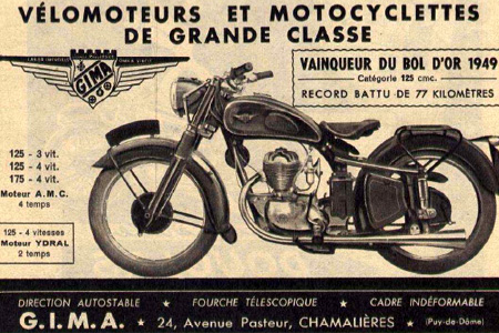 Mondial du deux-roues 2005 - GIMA : vers la renaissance d'une moto française !