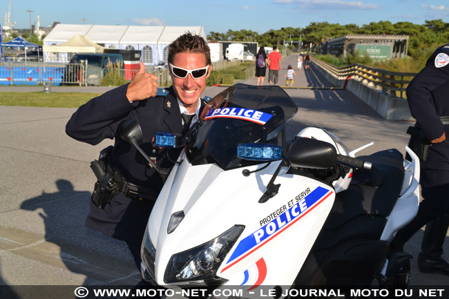 Finale du championnat de France des rallyes police à Anglet
