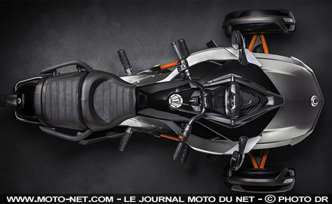 Can-Am dévoile son nouveau Spyder F3 pour 2015