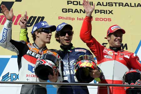 Grand Prix d'Australie Moto 2005 : le tour par tour sur Moto-Net