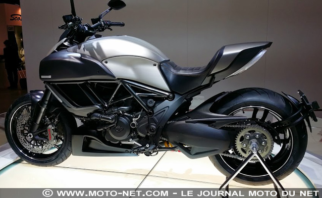 Nouveauté 2015 EICMA : Ducati Diavel Titanium, tape à l'oeil !