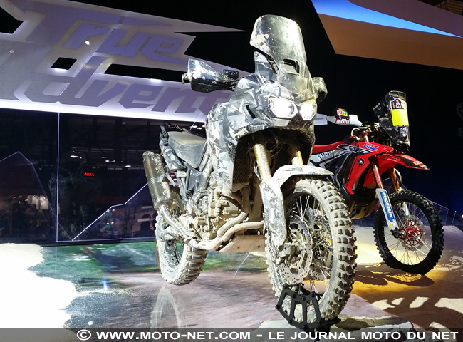 Nouveautés 2015 EICMA : Honda dévoile son prototype de trail CRF1000F