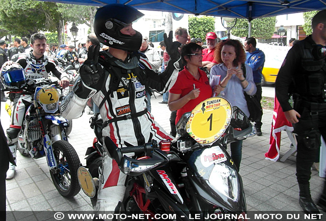 Départ en fanfare pour le premier Tunisian Moto Tour