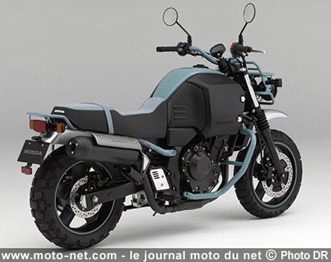 Honda dévoile un étonnant concept de Bulldog 400 cc