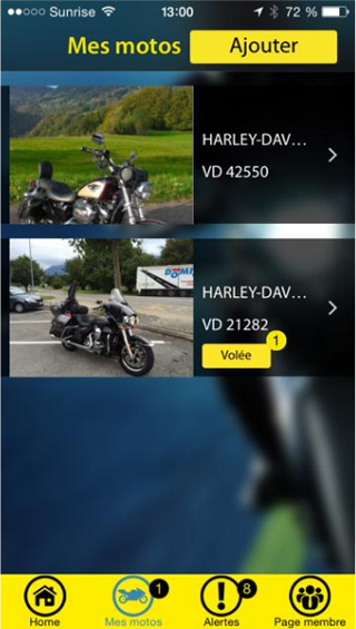 Application smartphone Moto-Guard : la solution communautaire contre le vol de moto