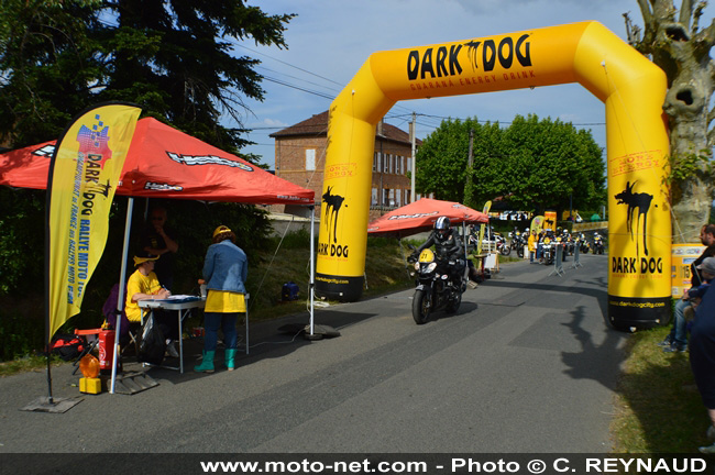 Dark Dog Rallye Moto Tour : Filleton fait la razzia au Beaujolais !