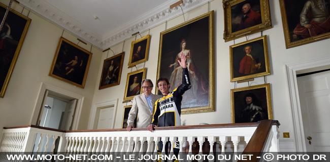 Valentino Rossi découvre le Goodwood Festival of Speed