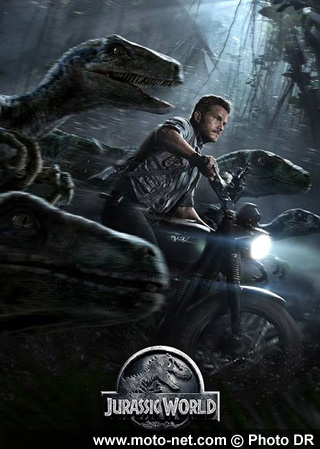 La Triumph Scrambler de Chris Pratt dans Jurassic World aux enchères