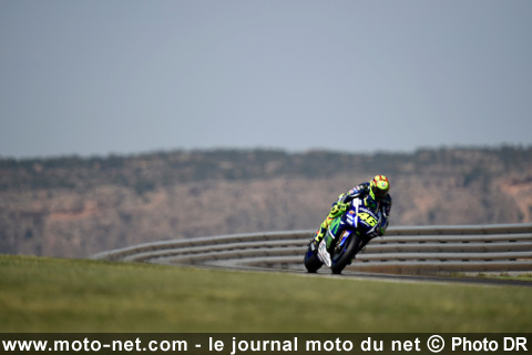 GP d'Aragon - Essais FP2 : trois Yamaha dans le Top 3